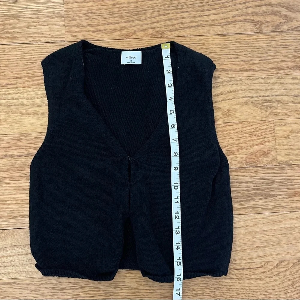 Aritzia Wilfred Basque Sweater Vest - Picture 9 of 9